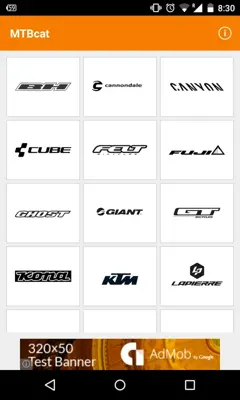 MTBcat android App screenshot 2
